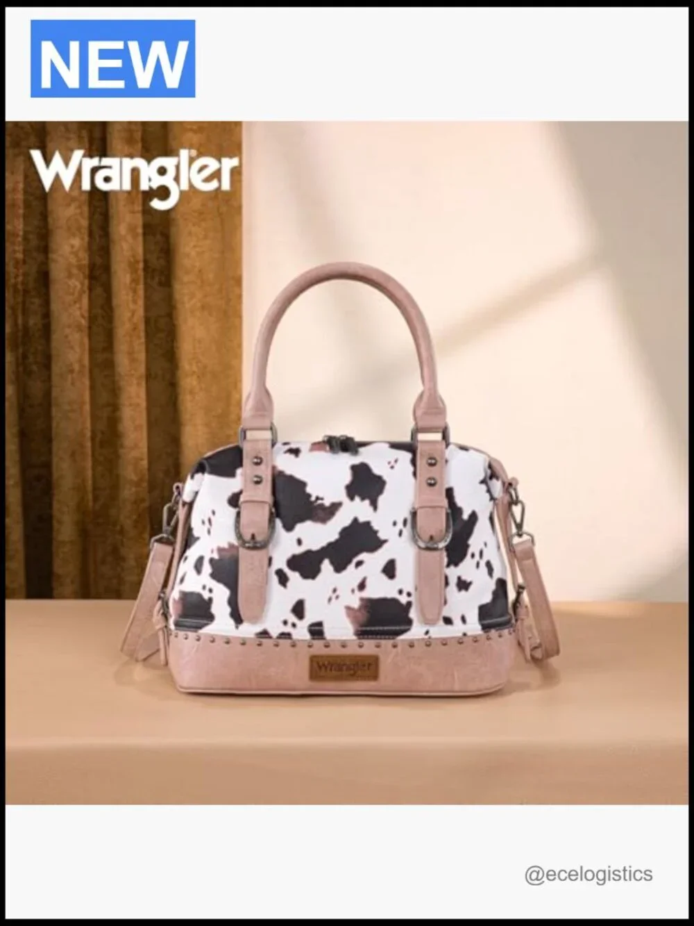 Western Barrel Satchel Hobo Shoulder Bag with Detachable Strap